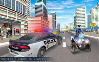US Police Moto ATV Quad Bike - Screenshot 2