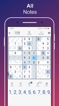 Sudoku - Classic Sudoku Puzzle - Screenshot 3