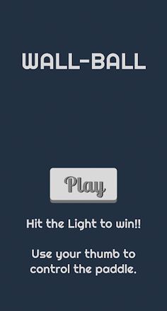 Wall-Ball pong - Screenshot 1