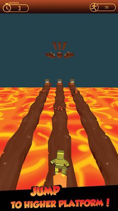 The Ground is Lava – Hot Floor - Screenshot 1