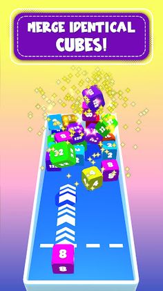 2048 Cube Buster: Merge Cubes - Screenshot 2