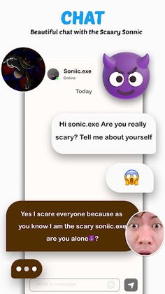 Spooky Soniic video call - Screenshot 2