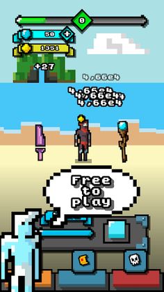 RPG Pixel Clicker - Screenshot 1