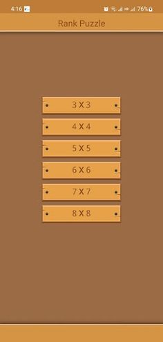 Rank Puzzle - Screenshot 1