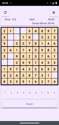 Sudoku Main - Sudoku Clássico - Screenshot 1