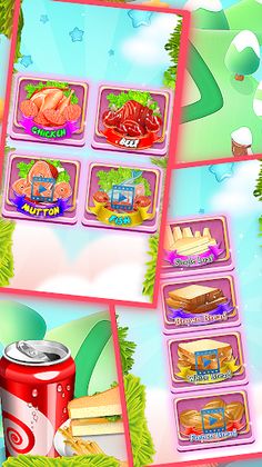 sandwich maker baking fun game - Screenshot 2