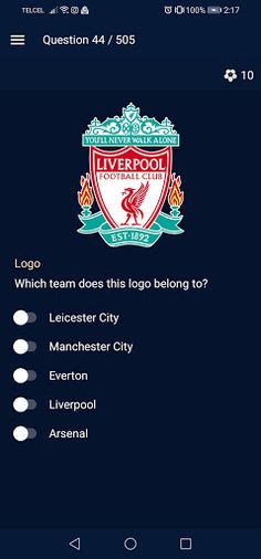 Football Super Quiz - Screenshot 2