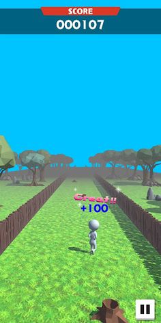 Run while avoiding - Screenshot 1