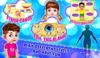 Kids Learning Human Bodyparts - Screenshot 1