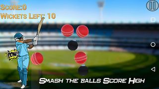 Hit Cricket - Mobile Finger Le - Screenshot 1
