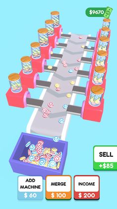 Merge Candy Factory - Screenshot 3