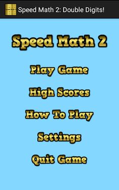 Speed Math 2: Double Digits! - Screenshot 1