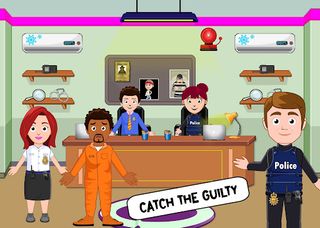 My Home City Town: Police Game - Screenshot 2