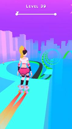 Sky Roller - Fun runner game - Screenshot 2