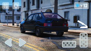 Driving Lada 2114: Car Game - Screenshot 1