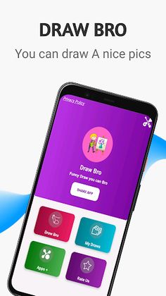 DrawBro : cute drawing app - Screenshot 2