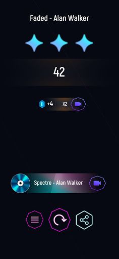 Unity Tiles Hop - Neon EDM Rsh - Screenshot 1
