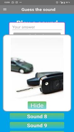 Guess the sound - Screenshot 1