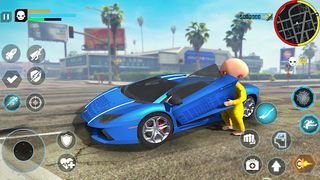 Yellow Rope Hero Crime City - Screenshot 2