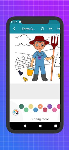 Farm Color - Coloring Book - Screenshot 3