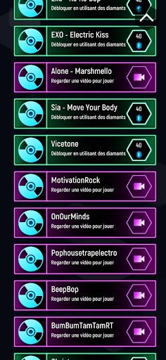 EXO Tiles Hop Ball - EDM Rush - Screenshot 1