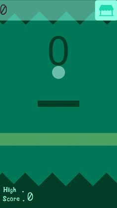 2D Basic Jumping Ball Game - Screenshot 1