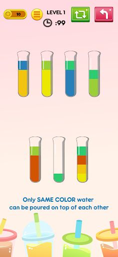 Water Sort Color Match Puzzle - Screenshot 3