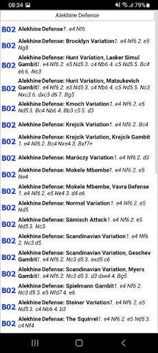 Chess Alekhine Defense Pro - Screenshot 2