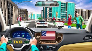 Taxi Car Driving : Taxi Sim 3D - Screenshot 1