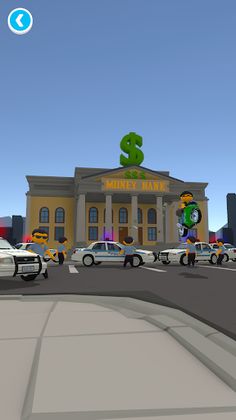 Bank Heist Run - Screenshot 2