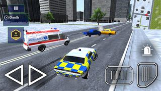 UK Police Car Crime Driving - Screenshot 1