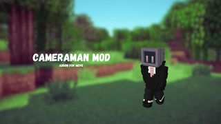 Cameraman Mod for MCPE - Screenshot 1