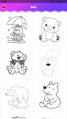 Super Bear - Coloring Pages - Screenshot 2