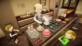 Angry Dad Virtual Family Game - Screenshot 1