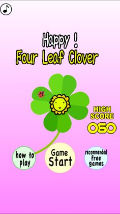Happy Four-Leaf Clover - Screenshot 1