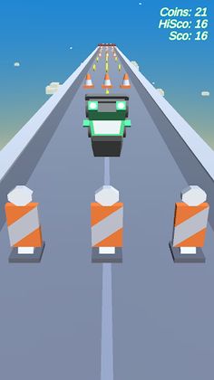 Car sky Run - Screenshot 2