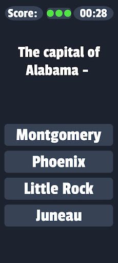 Usa Map Flag Quiz America game - Screenshot 3