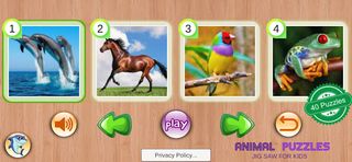Real Animal Puzzles & Jigsaw - Screenshot 1