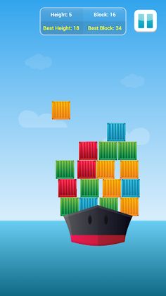 Tower Ship Stack – Block Build - Screenshot 3
