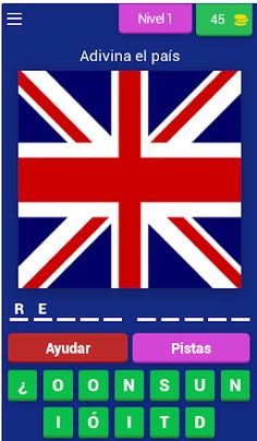 Juego de banderas: Aventura - Screenshot 1