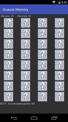 Guacux Memory - Screenshot 3