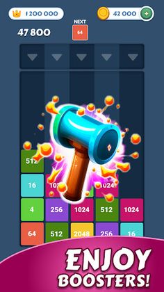 Drop & Merge the Number Puzzle - Screenshot 2