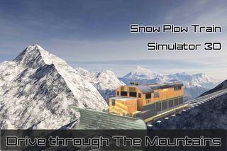 Snow Plowing Train 3D - Screenshot 2