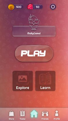 Molly - English Word Game - Screenshot 1