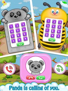 Animals baby Phone for toddler - Screenshot 1