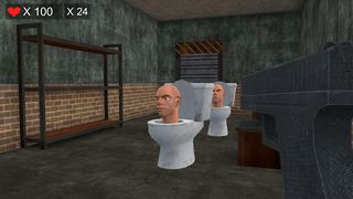 Evil Toilet Monster Hunt - Screenshot 1
