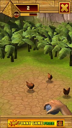 Throwing Chickens - Screenshot 2