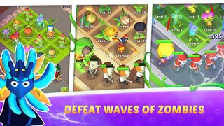 Merge Plants 3D-Garden Defense - Screenshot 1