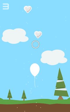 Infini Ups - Infinity Baloon F - Screenshot 1