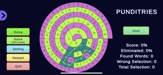 WordSpiral - Screenshot 2